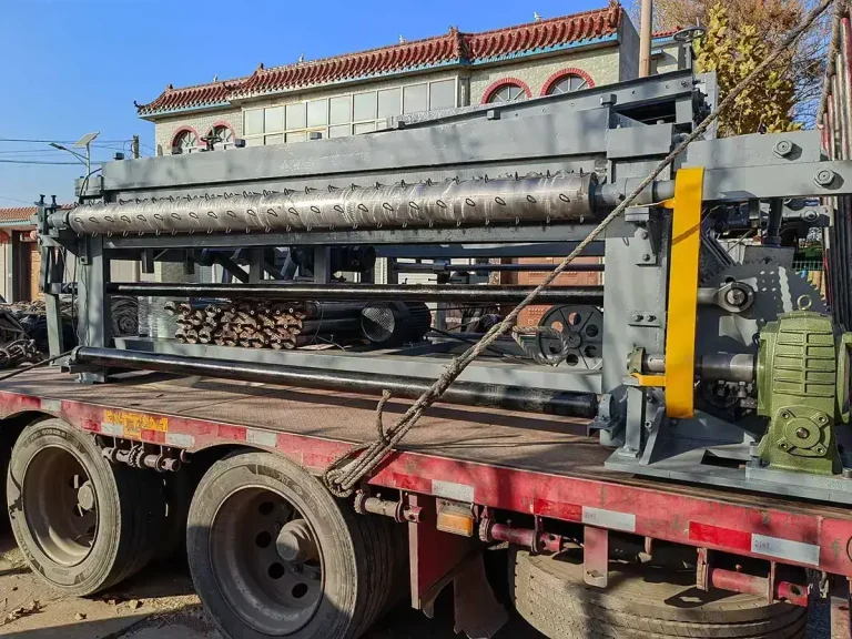 horizontal gabion box making machine On-Site Quality check