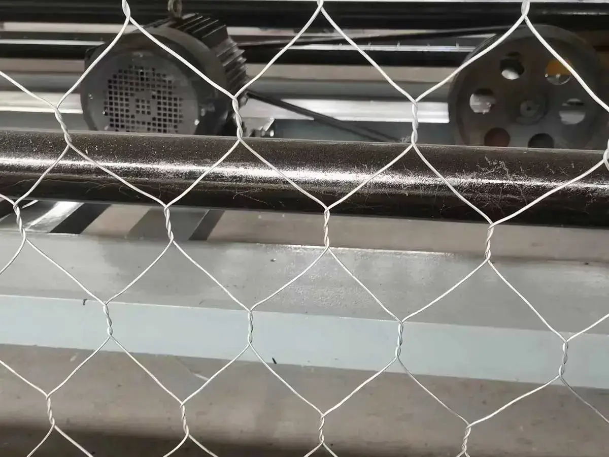 Horizontal Gabion Box Machine Mesh Output