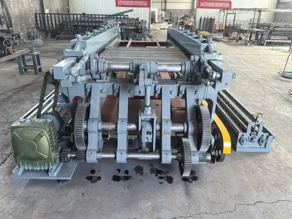 Horizontal Gabion Box Machine Side Structure