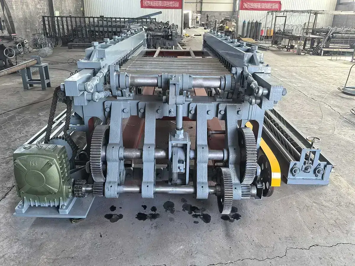 Horizontal Gabion Box Machine Side Structure