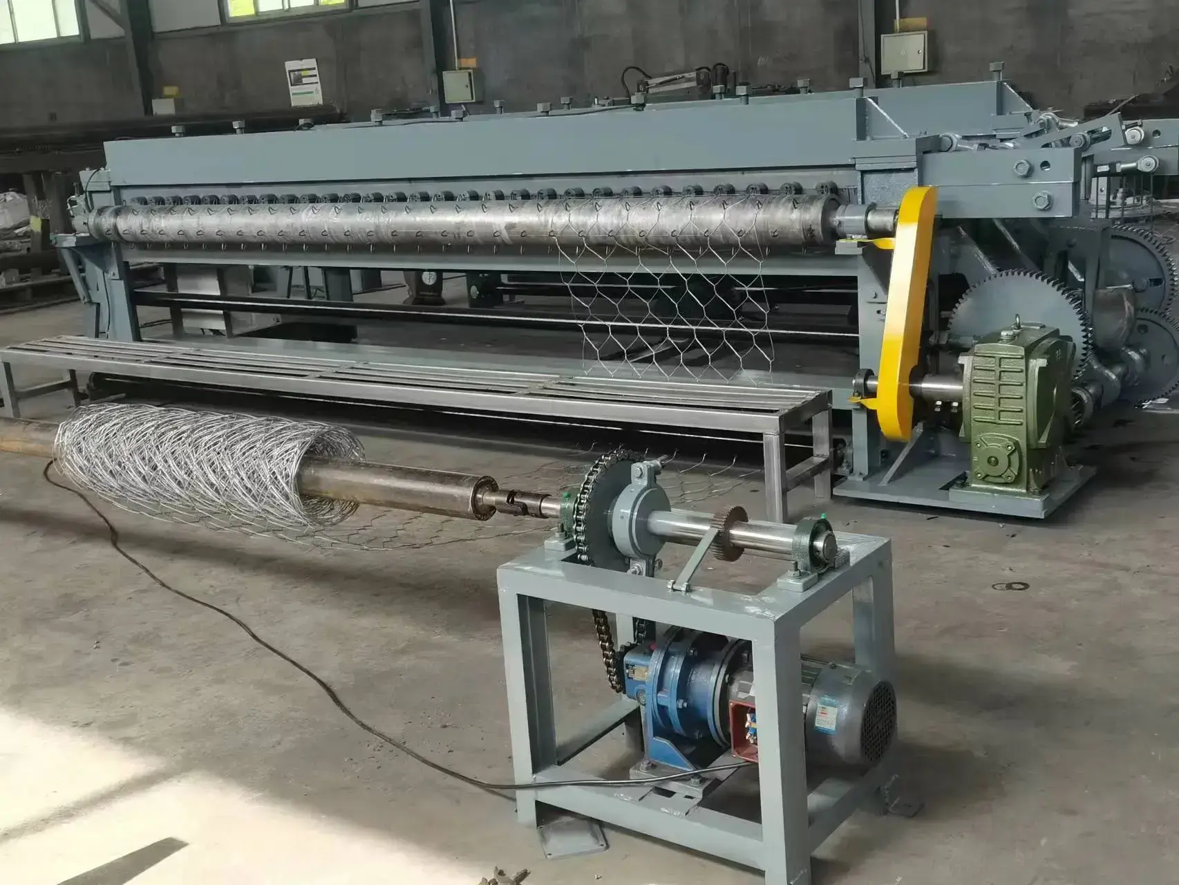 Automatic Gabion Machine for Manufacturing Gabion Baskets and Gabion Boxes